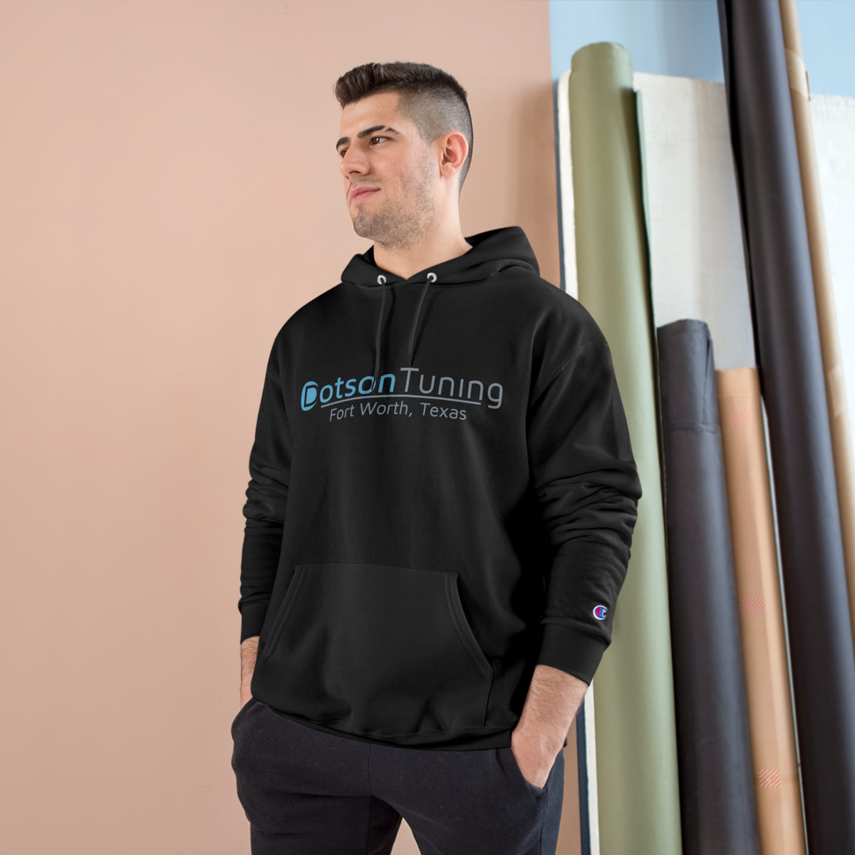 トップス Front Button Knit Hoodie setup Dotson Tuning Hoodie| Dotson Tuning