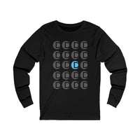 D logo - Unisex Jersey Long Sleeve Tee