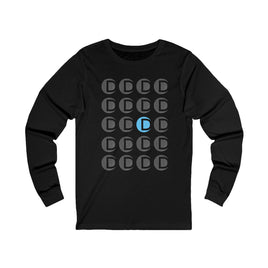 D logo - Unisex Jersey Long Sleeve Tee